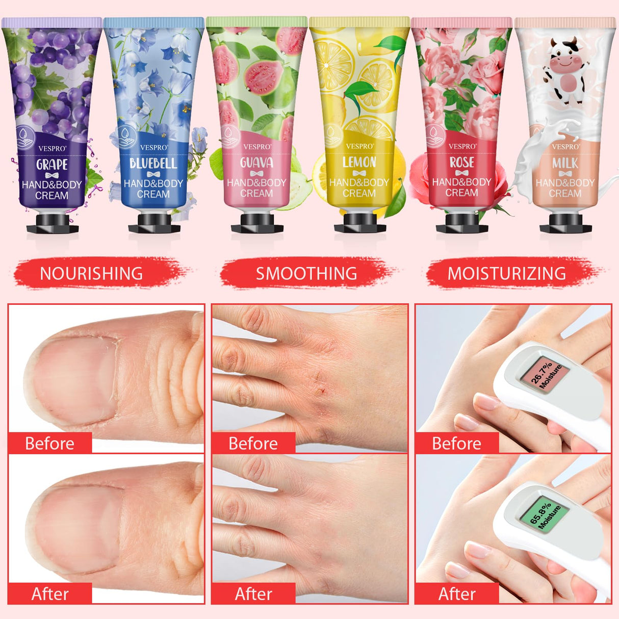210 Pack Moisturizing Hand Cream Gifts Set For Women,Mothers Day Gifts for Mom, Hand Lotion Travel Size for Dry Cracked Hands, Bulk Fragrance Hand Lotion for Teacher Appreciation Gifts and Nurse Gifts