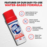 Erase-A-Hole Wall Repair Stick – Quick-Dry Nail & Screw Hole Filler for Drywall, Wood & Plaster – No Sand Spackle Alternative, Paintable Putty, 4.5 oz