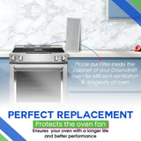 Bagean Downdraft Stovetop Filter Replacement 15.60” x 6.40” - 71002111 Fits Jenn Air Downdraft Grease Filter - Range Oven Filters for Jennair Vent Protects the Stove Fan & Filters the Air (1-Pack)