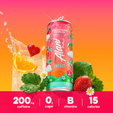 Alani Nu Strawberry Sunrise Sugar Free Energy Drink (Pack of 12)