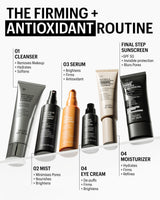 Allies of Skin Peptides Firming Eye Cream | Under Eye Moisturizer for Dark Circles & Puffiness | Bakuchiol, Ceramides and Vitamin C for Fine Lines and Under Eye Area | 0.5 oz