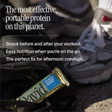 David Protein Bar, Chocolate Chip Cookie Dough and Peanut Butter Chocolate Chunk, 24 Protein Bars | 28g of Protein | 150 Calories | 0g of Sugar - High Protein, Low Carb, Gluten Free Protein Bar (2 Pack - 24 ct.)