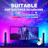 Astronaut Star Projector, Star Projector Galaxy Light for Kids，8 Modes Remote and 270° Adjustable Led Lights for Bedroom, Girls Room Decoration, Home Theater, Ceiling, Timer(Original White)