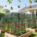 10 Pack Wire Plant Protector with Cover, 16"x12"