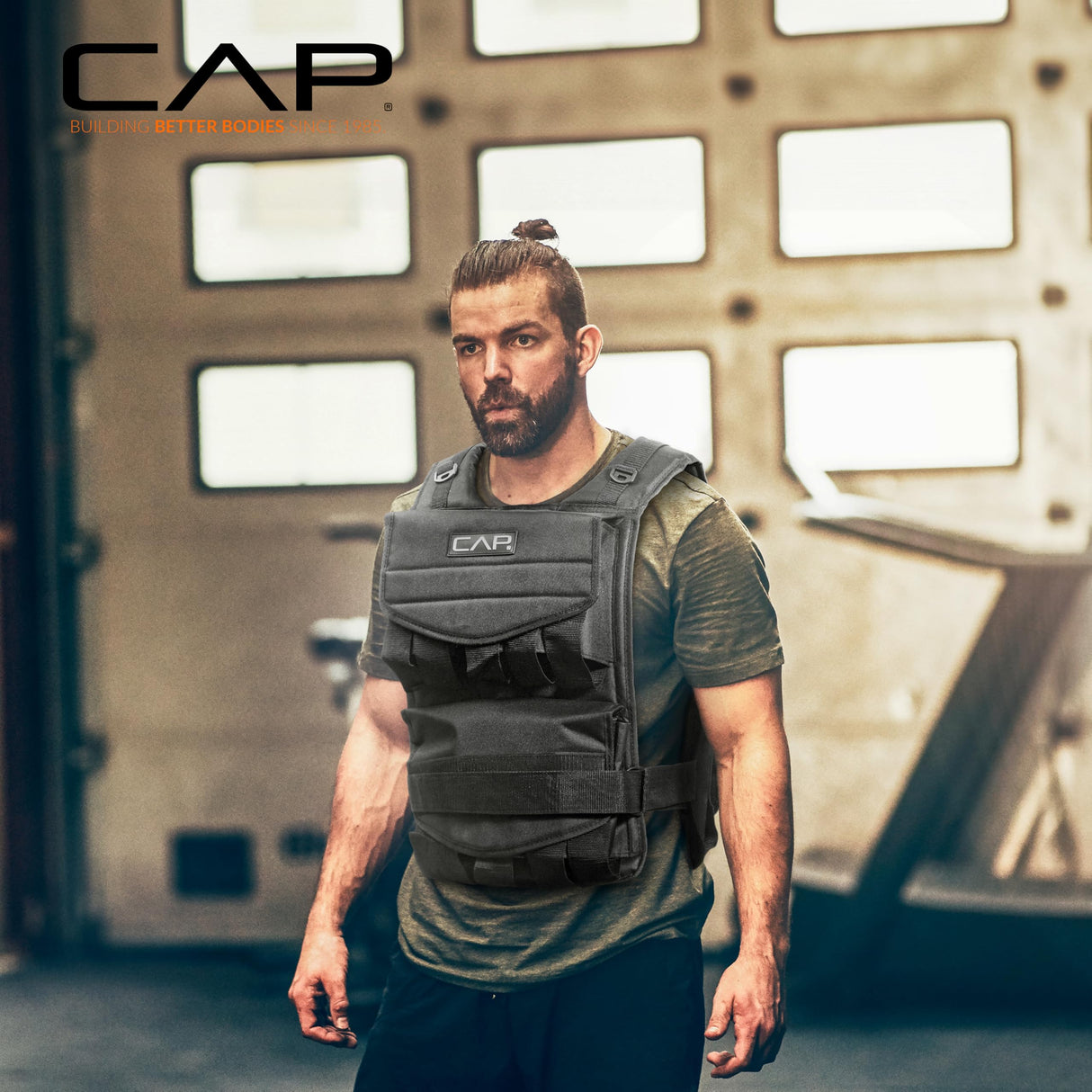 CAP Barbell Adjustable Weighted Vest, 80 lb