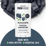 Schmidt's Deodorant Charcoal & Magnesium 2 Count 2.65 oz 48H