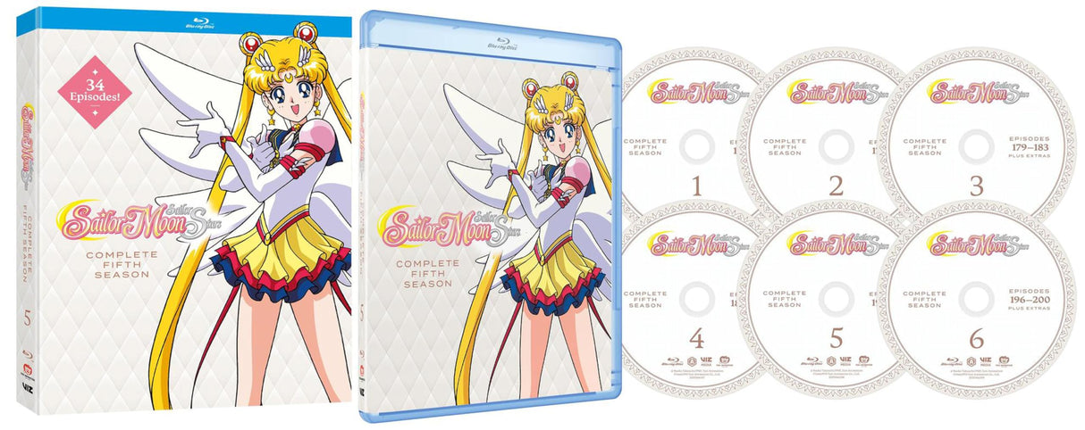 Sailor Moon Sailor Stars: The Complete Fifth Season (BD) [Blu-ray]