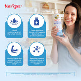 MaryRuth Organics Liquid Nighttime Multimineral | No Melatonin | Bedtime Routine | Magnesium Citrate | Calcium | Zinc | Vitamin D3| Available in 4 Flavors - Vegan | Sugar Free | Gluten Free | 32 Oz