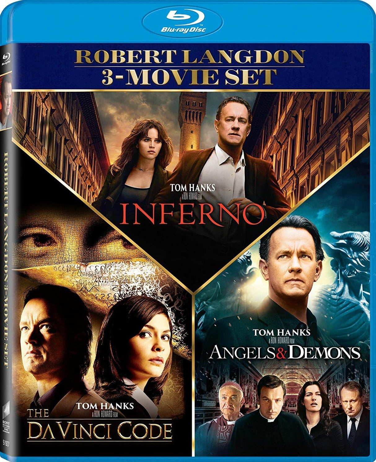 The Angels & Demons / Da Vinci Code / Inferno - Set [Blu-ray]
