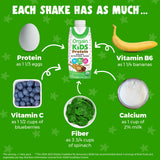 Orgain Organic Kids Protein Nutritional Shake, Chocolate - 8g of Protein, 22 Vitamins & Minerals, Fruits & Vegetables, Gluten Free, Soy Free, Non-GMO, 8.25 Fl Oz (Pack of 12)