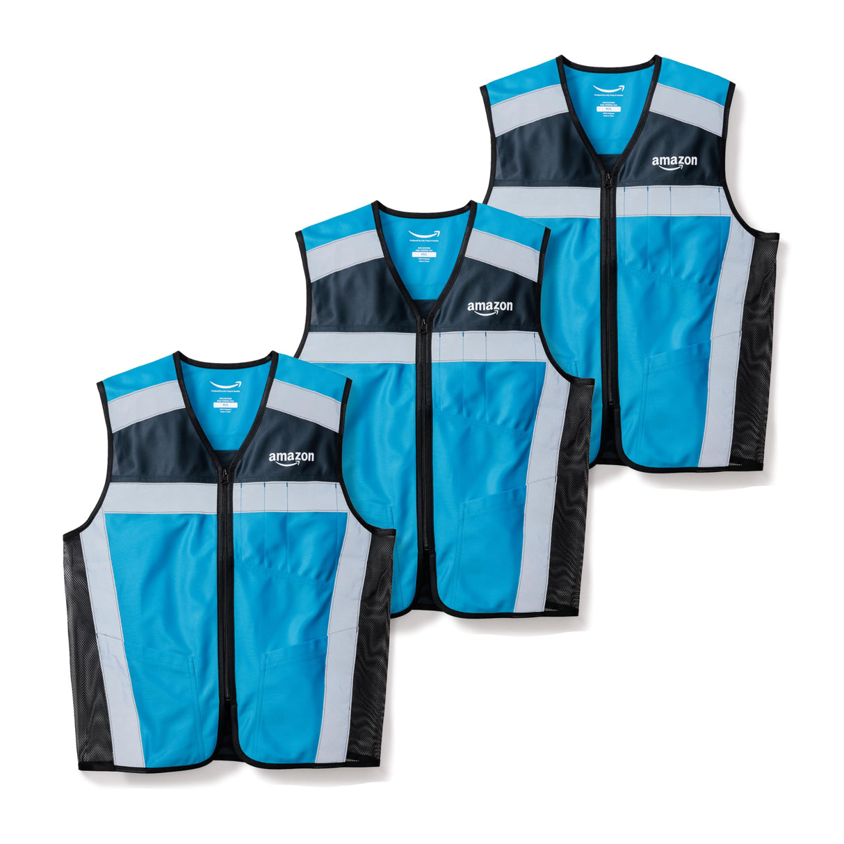 LULY YANG DSP High Visibility Vest, XL (Pack of 3)
