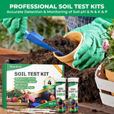 NewTest Soil Test Kit 4 Parameters: 40 Tests Professional Soil Testing Kits