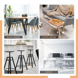 1-1/4" Round Rubber Chair Leg Tips Caps, Chair Leg Floor Protectors Furniture Legs Caps Non Slip Reduce Noise for Hardwood Floors - White, 16 Pack