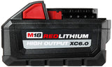 Milwaukee 48-11-1865 M18 REDLITHIUM HIGH OUTPUT XC 6 Ah Lithium-Ion Battery