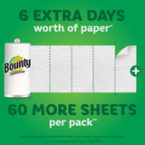 Bounty Paper Towels Quick Size, White, 16 Family Rolls = 40 Regular Rolls (Packaging May Vary)