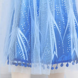 Tacobear 10Pcs Princess Costume Dress For Girls Kids Toddler Snow Princess Dress Up Clothes for Little Girls with Accessories Gloves Crown Wands Wig Necklace for 3-4T Kids Christmas Birthday Party