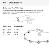 PANDORA Celestial Stars Bracelet - Gift for Her - Sterling Silver & Cubic Zirconia Bracelet for Women - With Gift Box - 7.9"