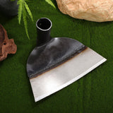 DOITOOL Hand Hoe Head Hoe Garden Tool Heavy Duty Agriculture Farming Head Round Eye Hoes Remove Grass Planting Digging Gardening Tool Weeding Hoe Head for Agriculture