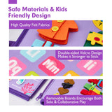 hahaland Busy Board Montessori Toys - 3 Year Old Girl Gifts Bithday Gift Ideas - 8 in 1 Preschool Learning Activities - Christmas Toddler Stocking Stuffers Gifts