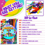 Goody King 1170Pcs+ Arts and Crafts Supplies for Kids