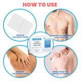 Houseables Waterproof Bandages, Transparent Film Dressing, Waterproof Bandages Post Surgical, Wound Covers for Showering, Swimming Tattoo Cover, After Surgery Protector, Clear, Large, 8x12, 10 Pack