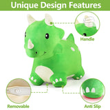 Bouncy Pals Toddler Dinosaur Hopper Toy, Kids Outdoor Ride on Bounce Animal