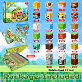 Magnetic Blocks-200PCS Magnetic Building Blocks, Magnets Cubes 2025 Upgraded Stacking Magnets for Kids Forest River Indoor Construction STEM Toys, Christmas Birthday Gifts for Boys & Girls Ages 3+