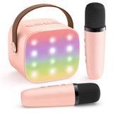 YLL Karaoke Machine for Kids Adults, Birthday Gifts for Girls 3-12 Year Old