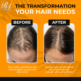 2 Pack RA Cosmetics 100% Natural Unrefined Batana Hair Oil for Healthy Hair, 16 oz | Nourishing Hair Moisturizer for Damaged Hair Repair| Strengthening and Nourishing Hair Conditioner - Sourced from Honduras