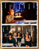 TLPUHU Floating Candles with Wand 20PCs -Halloween Magic Hanging Flameless Candles Taper Candles with Remote for Christmas Window Home Bedroom Birthday Party Decorations