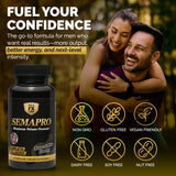 SEMAPRO - Extreme Semen Volumizer and Male Energy Formula - All Natural Endurance, Stamina & Health