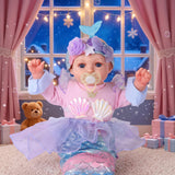 BABESIDE 15 Inch Mermaid Baby Doll Girl with Removable Set and Accessories