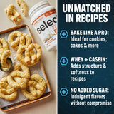 PEScience Select Multi-Purpose Unflavored Protein Powder, 27 Serving, Low Carb, Keto Friendly, and Gluten Free, Whey & Casein Blend for Baking and Smoothies
