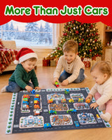 Advent Calendar 2026 for Kids Toddlers, 24 Days Pull Back Car Toy Gift Set