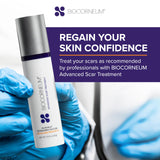 Biocorneum Advanced Scar Treatment with Silishield® & SPF 30 10g – Made in the USA, Fast-Drying, Silicone Scar Gel - Surgeon Recommended for New & Old Scars - Suitable for Children Over 6 Months