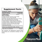 Natures Plus Source of Life Garden Certified Organic Vitamin K2-120 mcg, 60 Vegan Capsules - Bone Health Supplement - with Natural Whole Food Enzymes - Vegetarian, Gluten-Free - 60 Servings