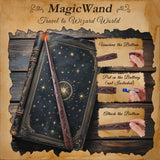 Homemory 20PCS Floating Candles with Wand Remote, Magic Hanging Candle with Timer, Flickering Warm Light Floating Candles for Halloween Christmas Birthday Party Decor