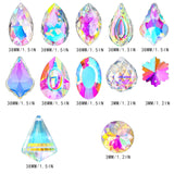 kanpura 164 Pcs DIY Suncatchers Kits Crystal Suncatcher Sun Catchers with Crystals Chandelier Prism Replacement Sun Catcher Beads for Windows Hanging
