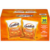 Goldfish Cheddar Crackers, 1.5 oz. Snack Packs, 30 Count