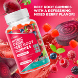 Beets Root Soft Chews Supplements - Support for Heart Health and Healthy Circulation Flow Naturally - Advanced Nitric Oxide Natural Beet Powder Vitamins Chewable Sugar Free Gummies for Men Women