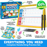 Magic Grooved Writing Practice Books & Kindergarten Workbooks Ages 3-7