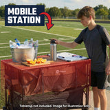 Sekey 500LBS Heavy Duty Double Decker Wagon with Extender, 400L Large Capacity Collapsible Garden Cart Fits 10x10 Canopy, All-Terrain Big Wheels with Brakes, Foldable Utility Wagon for Sports, Camping