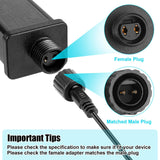 4PCS Replacement Yard Inflatable Adapter 12V Class 2 Power Supply 120VAC 60Hz LED IP44 Waterproof Transformer Plug for LED Strip String Light Halloween Christmas Inflatable Decorations