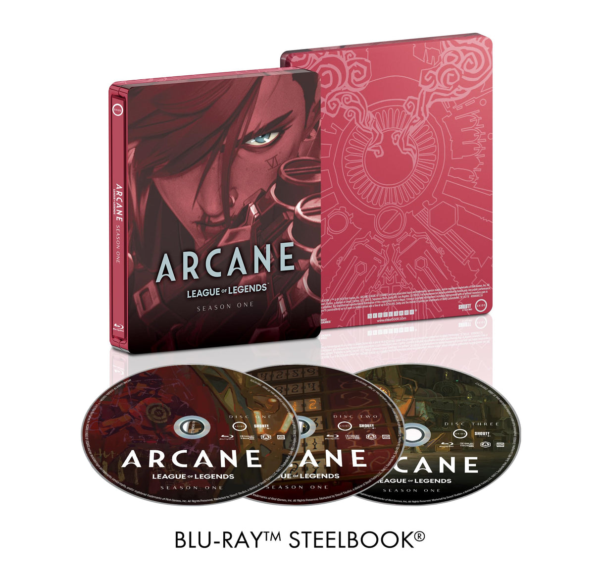 Arcane: League of Legends - Season One - Limited Edition Steelbook [Blu-ray]