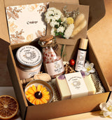 Coralogo Natural Spa Gift Basket for Women, Citrus Jasmine