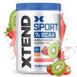 XTEND Sport BCAA Powder Strawberry Kiwi Splash - Electrolyte Powder for Recovery & Hydration with Amino Acids - 30 Servings