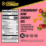 Honey Stinger Strawberry Kiwi Energy Gel, Caffeinated & Gluten Free with Organic Honey, for Exercise, Running and Performance, Sports Nutrition for Home & Gym, Pre and Mid Workout, 24 Pack