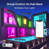 Linkind Smart Light Bulbs with Remote Control, Smart Bulb that Work with Alexa & Google Home, 16 Million Color Changing Light Bulbs 60W, A19 E26 2.4Ghz WiFi Light Dimmable,1800K-6500K,800lm 4 Pack