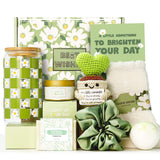 Gift Baskets for Women, Unique Birthday Gifts for Women, Best Friend Inspirational Gifts Spa Gifts Christmas Gift for Woman Ideas Box Set Her Teen Girl Sister Friendship - Brighten up Her Day!