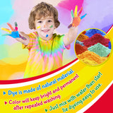 Tie Dye Kit for Kids Adults - Arts and Crafts Toy for Girls & Boys Ages 6-12 - Fabric Tye Dye Craft Kits 20 Colours, Birthday Christmas Gifts for Kids 3 4 5 6 7 8 9 10+